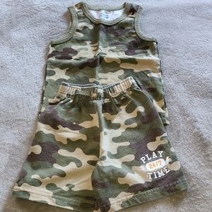 Cute Camo short set